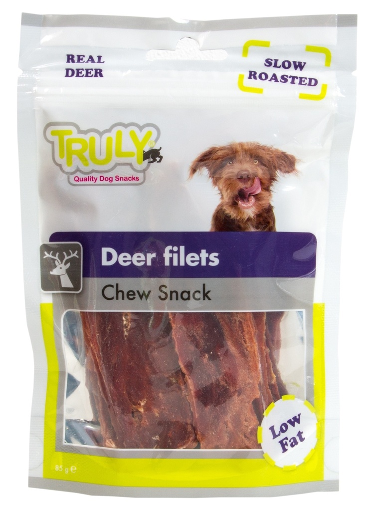 Truly Snacks Dog Deer Fillets 85 gr.