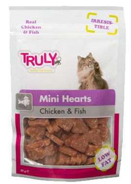 Truly Snacks Cat Mini Hearts 50 gr.