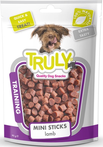 [WP58259] Truly Snacks Dog Training Mini Sticks Lamb 90 gr.