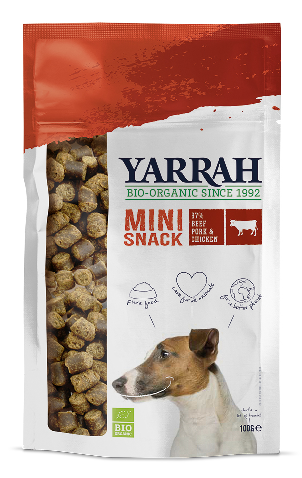 Yarrah Hond Bio Snack Mini Bites 100 gr.