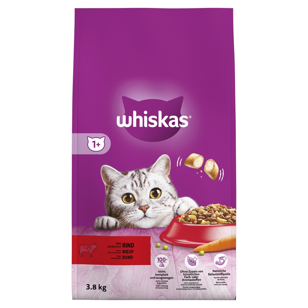 Whiskas Droog Rund