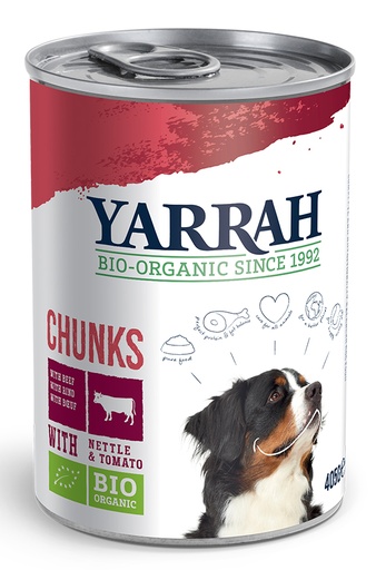 [Y7192] Yarrah Hond Blik Br.Rund in Saus (6 x 820 gr.)