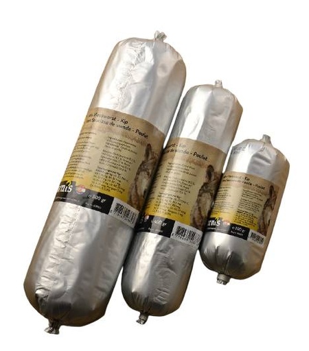 [CS54380] Carnis Gestoomde Worst Kip (48 x 200 gr.)