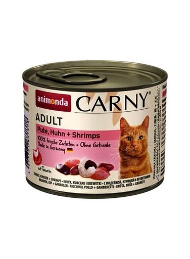 [AM83737] Carny Kalkoen/Kip/Garnalen (6 x 200 gr.)