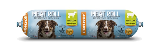 [FOK2480] Fokker Meat Roll Lam/Zalm (10 x 800 gr.)