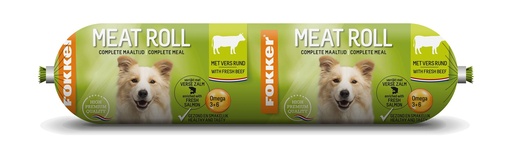 [FOK2580] Fokker Meat Roll Rund/Zalm (10 x 800 gr.)