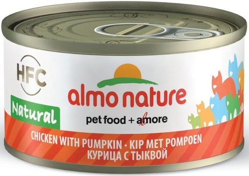 [AL9034] Almo Nature Kip met Pompoen (24 x 70 gr.)
