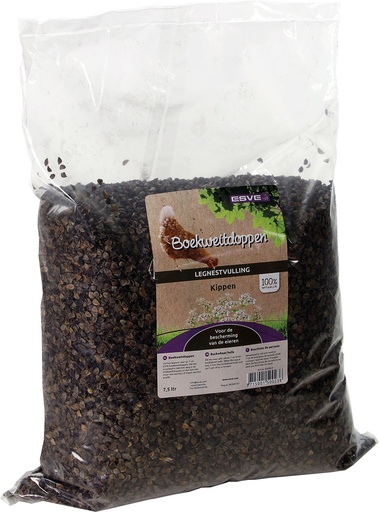 [E50023] ESVE Boekweitdoppen (7.5 ltr.)
