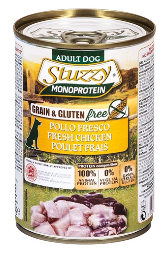 [AG18001] Stuzzy Dog MoPr Chicken (6 x 400 gr.)