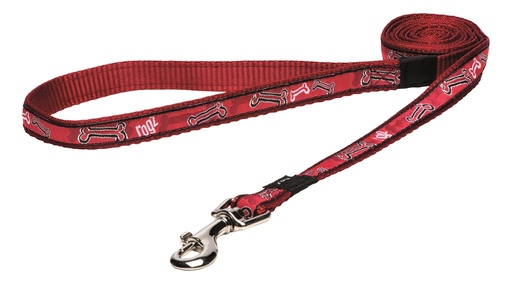 [RHLL12CC] Rogz Fancy Dress LangeLijn (Red Rogz Bone-Red, Medium)