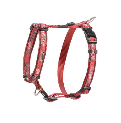 [RSJ01CC] Rogz Fancy Dress Tuig (Red Rogz Bone-Red, Small)