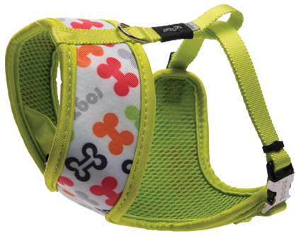 [RWR523L] Rogz Lapz Trendy Wrapz (Multi Bones, Medium)