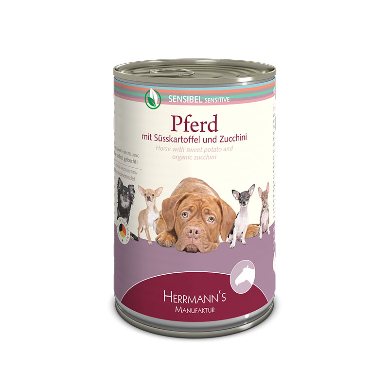 Herrmanns Sensitive Paard 12 x 400 gr.