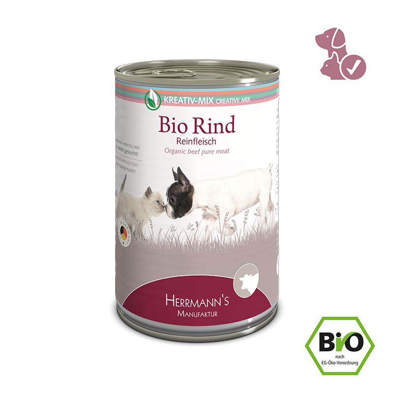 Herrmanns Bio Puur Rund 6 x 400 gr.