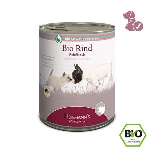 [CP00724] Herrmanns Bio Puur Rund 6 x 800 gr.