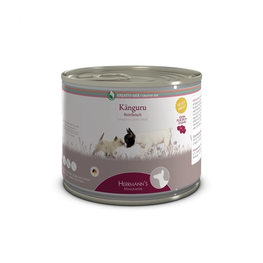 [CP00997] Herrmanns Puur Kangaroo 12 x 200 gr.