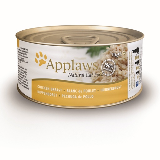 [CP49001] Applaws Blik Cat Chicken Breast 24 x 70 gr.