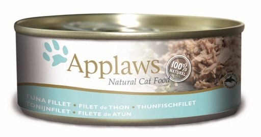 [CP49018] Applaws Blik Cat Tuna Fillet 24 x 156 gr.