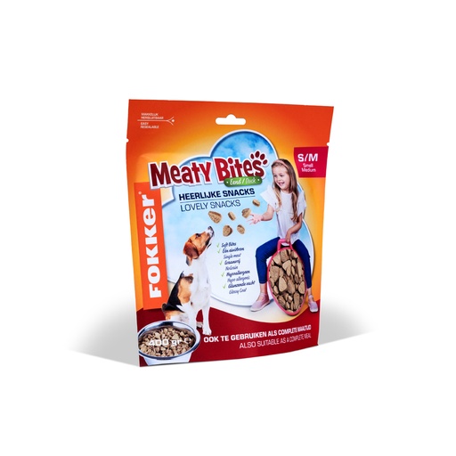 [FOK5204] Fokker Meaty Bites Small Medium 10 x 400 gr.