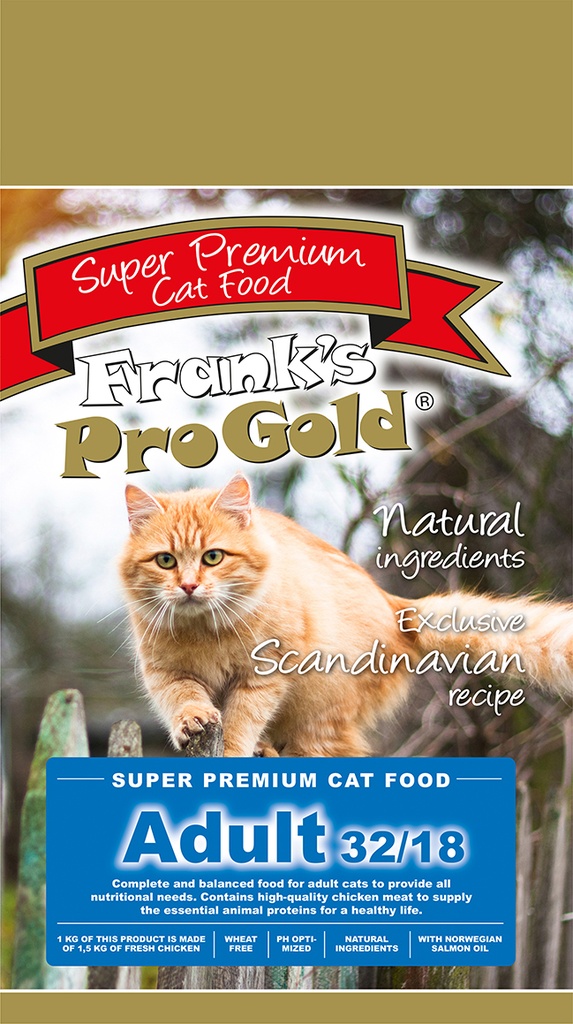 Frank's Pro Gold Cat Adult 3 x 3 kg.