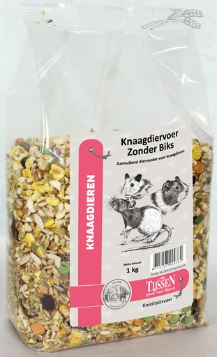 [KV0038] Knaagdiervoer Zonder Biks 1 kg.