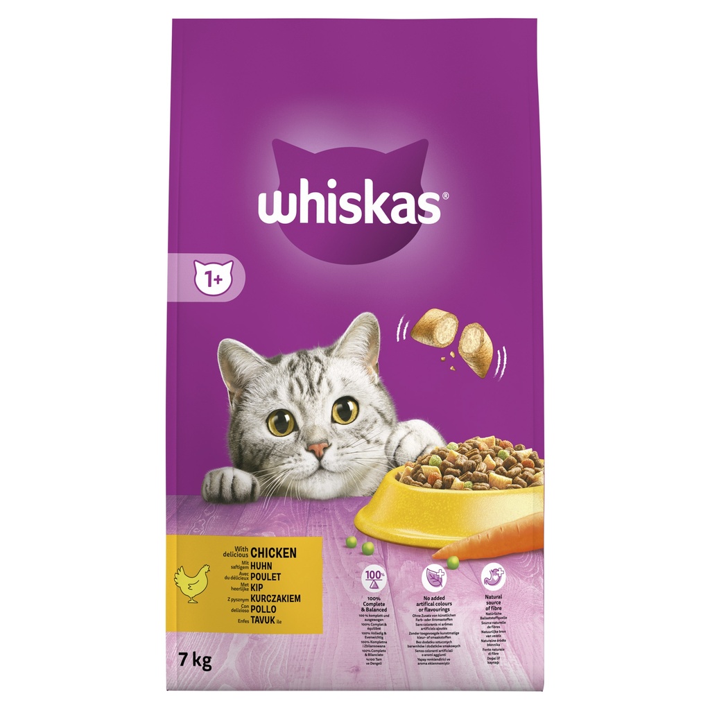 Whiskas Droog Kip