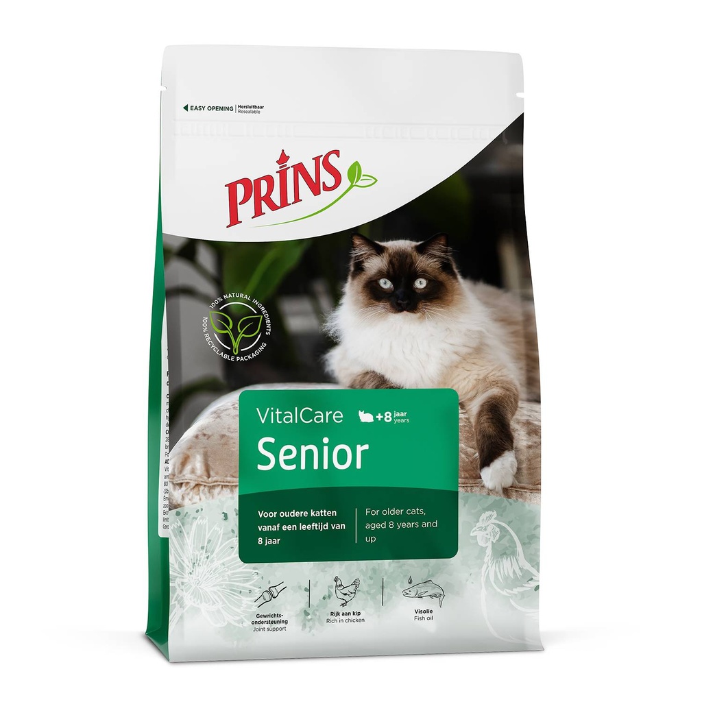 Prins Cat Senior 6 x 400 gr.