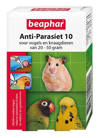 Beaphar Anti Parasiet Knaagdier & Vogel