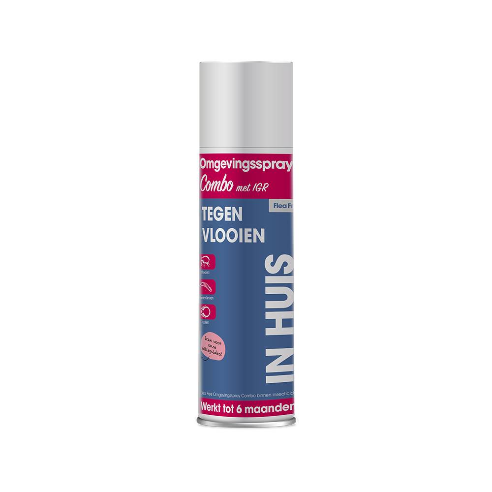 Flea Free Omgevingsspray Combo met IGR