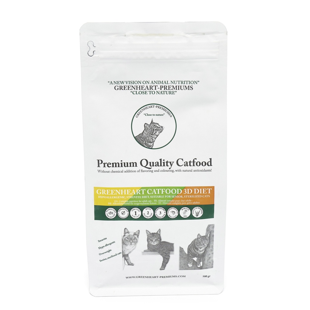 Greenheart Cat 3D Diet