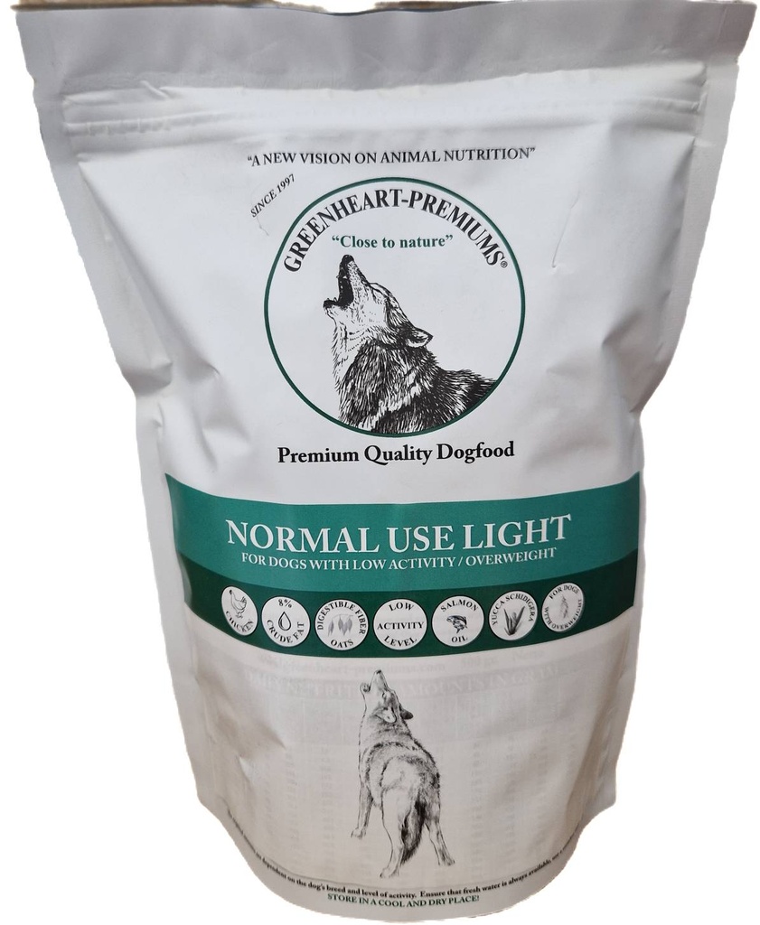 Greenheart Dog Normal Use Light