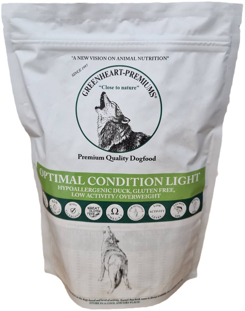 Greenheart Dog Optimal Condition Light