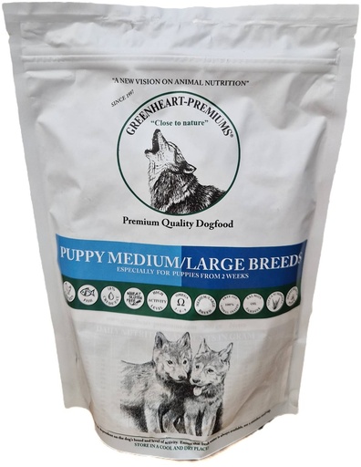 [GH32156] Greenheart Dog Puppy Medium & Large (500 gr.)
