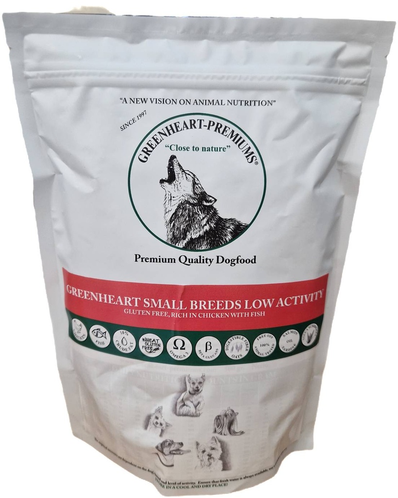 Greenheart Dog Small Low Activty