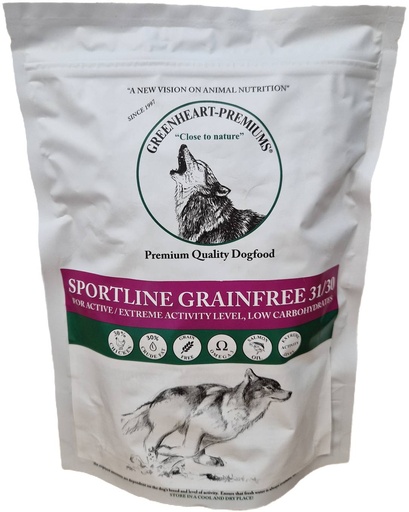 [GH31296] Greenheart Dog Sportline Grain Free (500 gr.)