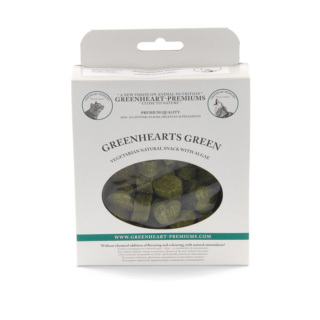 Greenheart Hearts Green