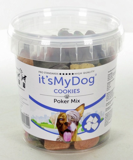 [IMD45322] it's My Dog Cookies Poker Mix (400 gr.)