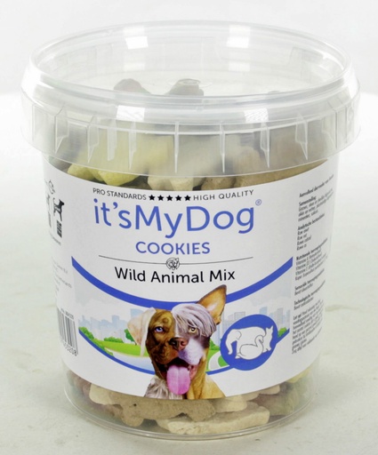 [IMD45320] it's My Dog Cookies Wild Animal Mix (350 gr.)
