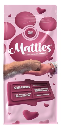 [JP180305] Matties Adult Large Breed Chicken (3 kg.)