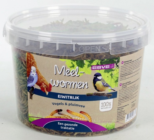 [E427209] Meelwormen emmer ESVE 3ltr (3 ltr.)