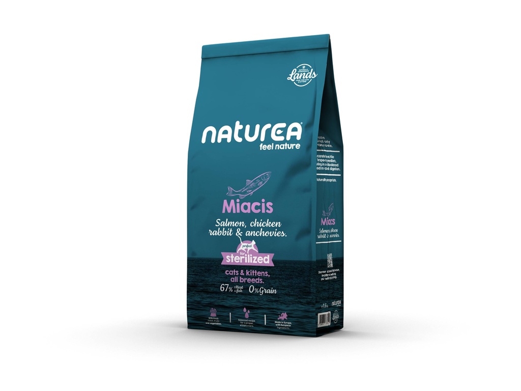Naturea Cat Lands Salmon Chicken Rabbit Anchovies