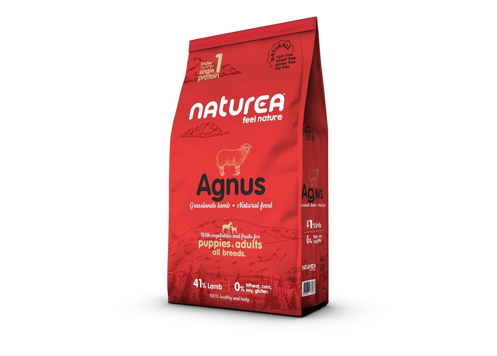 Naturea Dog Naturals Agnus Grasslands Lamb