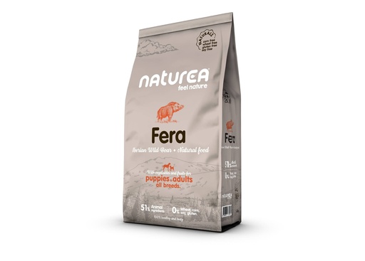 [NT37297] Naturea Dog Naturals Fera Wild Iberian Boar (2 kg.)