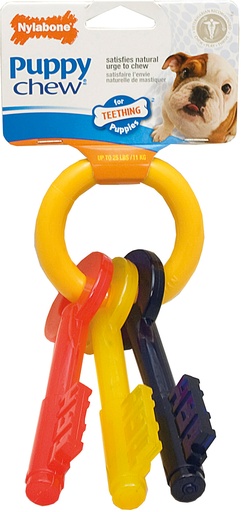 [KFM81384] Nylabone Puppy Teething Keys (Small)