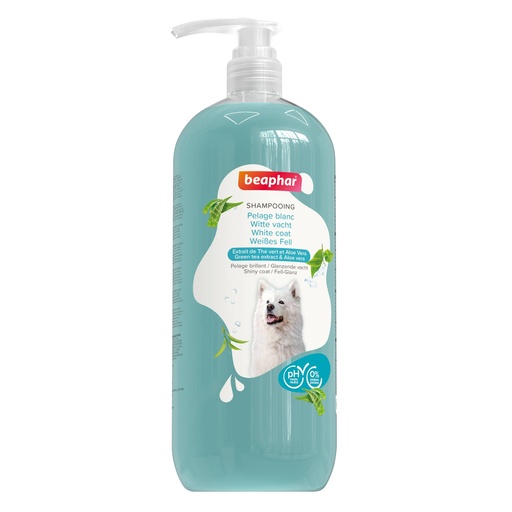 [BP19980] Shampoo Witte Vacht Hond (1 ltr.)