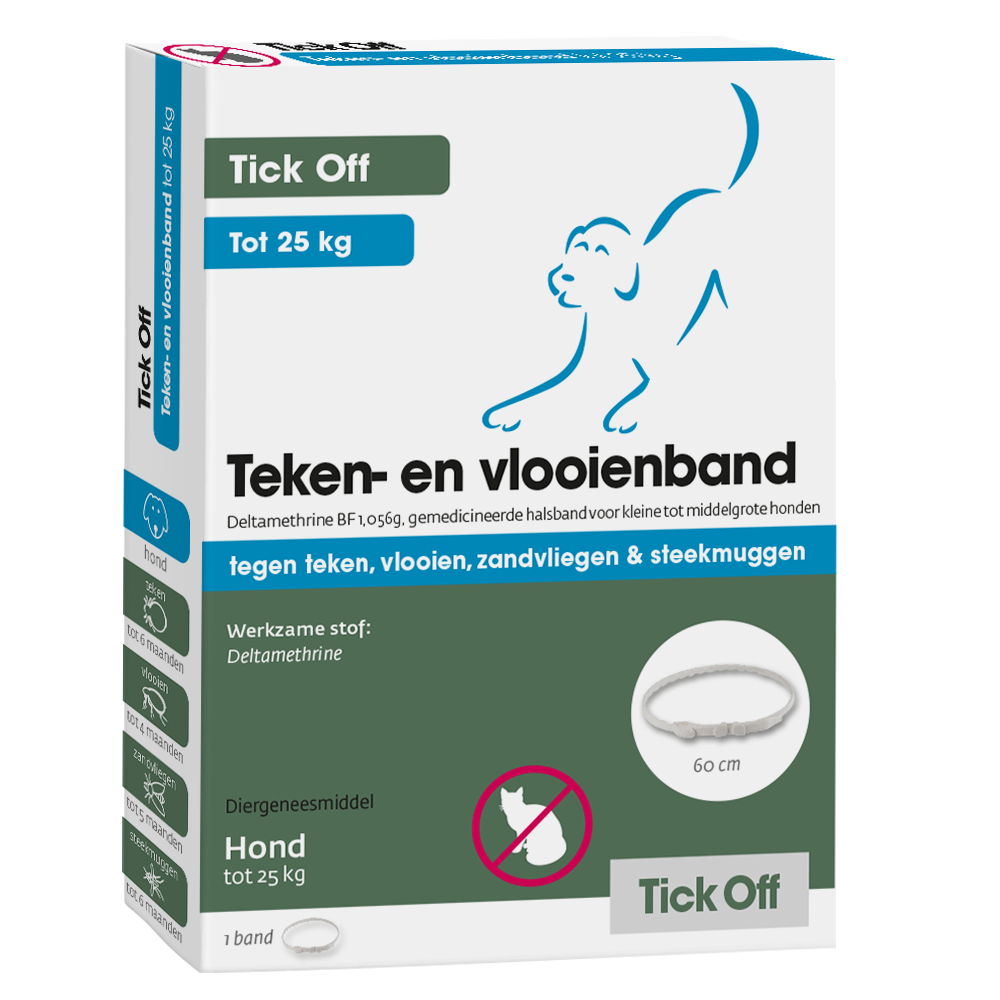 Tick Off Vlooien- en Tekenband