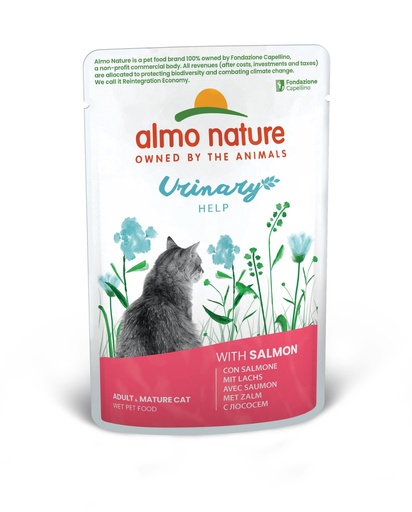 [AL5300] Almo Nature Urinary met Zalm (30 x 70 gr.)