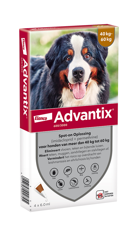 Advantix 600 > 4 Pipet 4 pip.
