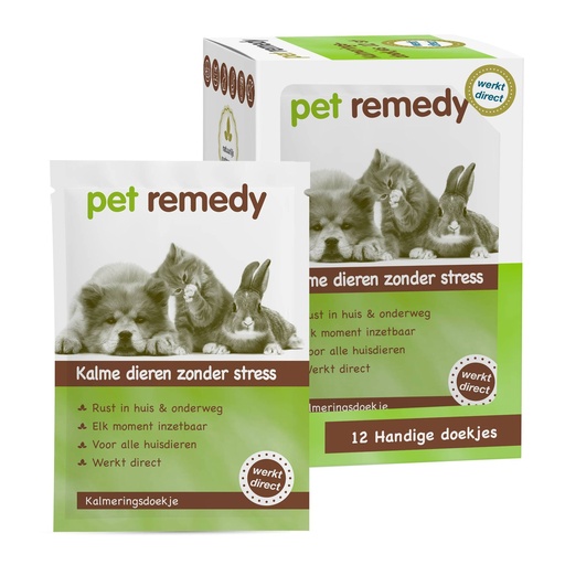 [EC130] Pet Remedy Kalmerende doekjes 1 st.
