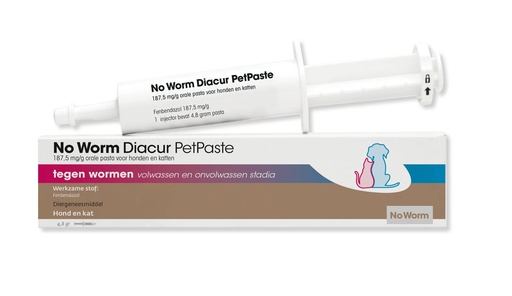 [EP848] No Worm Diacur PetPaste 4,8 gr.